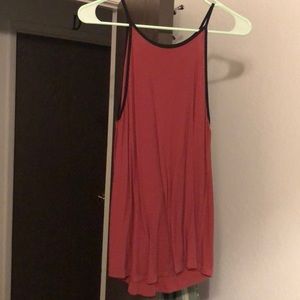 Silky formal tank top